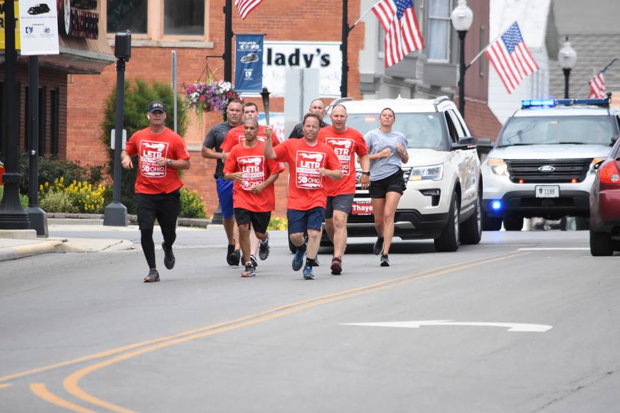 2018 Law Enforcement Torch Run for Special Olympics in Bucyrus, Ohio